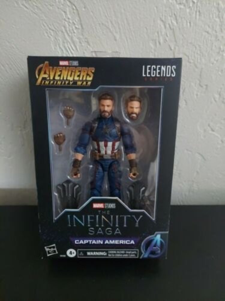 Hasbro Marvel Legends: The Infinity Saga Captain America Action Figure ~ NIB